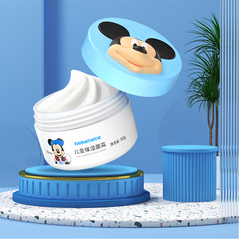 kekebebe 迪士尼奇妙系列儿童保湿面霜50g （米奇） 36.5元 定金0.5元 余款饭卡支付  2001777