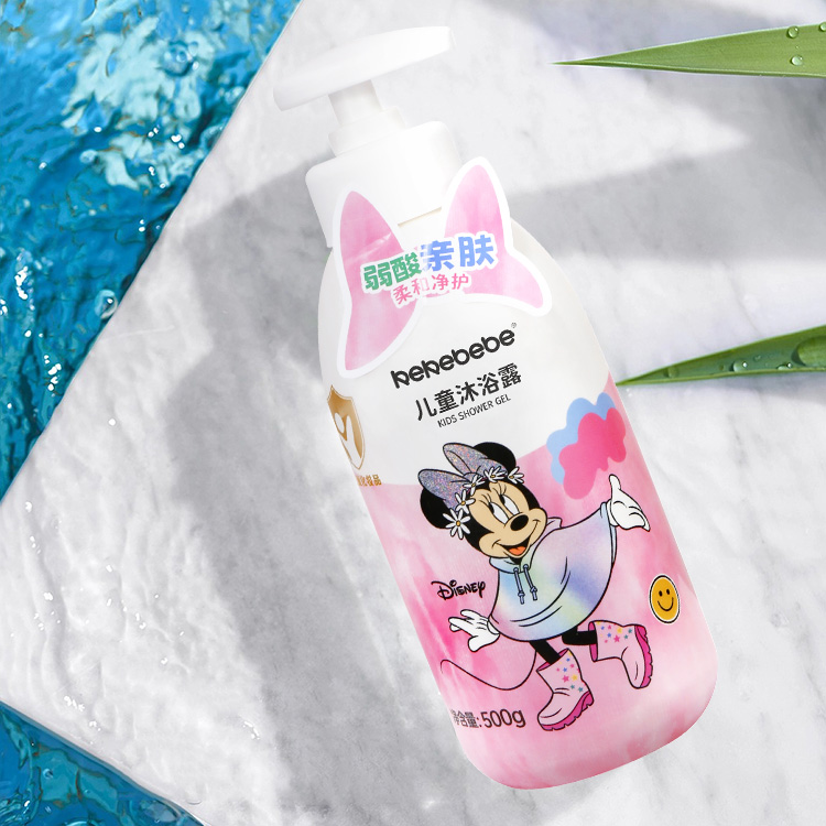 kekebebe 迪士尼亲肤儿童沐浴露500g （米妮） 36.5元 定金0.5元 余款饭卡支付  2001779