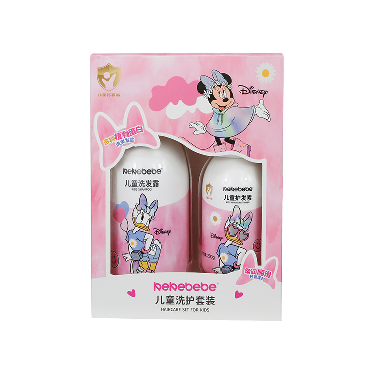 kekebebe 迪士尼儿童洗护套装（洗发露500g+护发素200g）64.9元 定金0.9元 余款饭卡支付  2001781