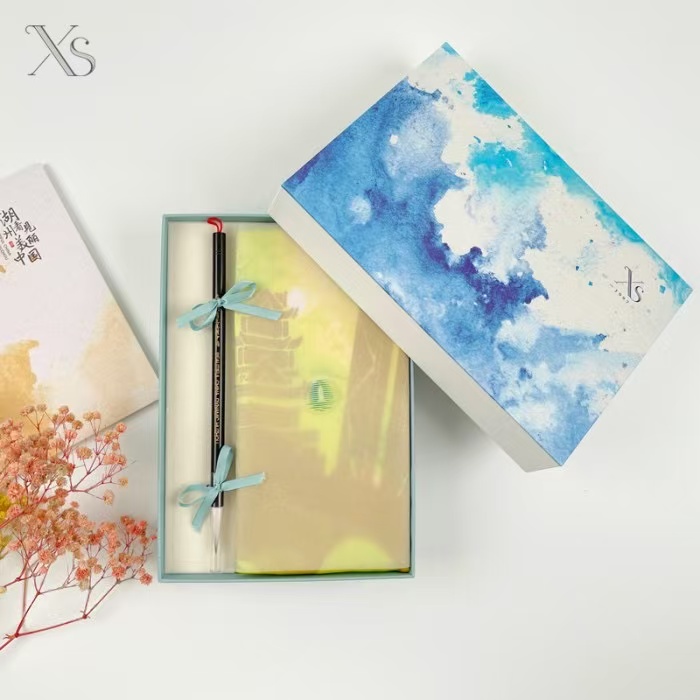 城市金拍档-创意礼（毛笔+丝巾）