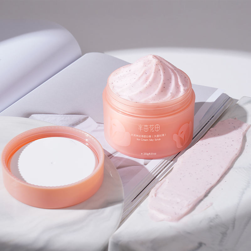 250g半亩花田冰淇淋丝滑香氛磨砂膏（失重玫瑰）49.9元 定金0.9  2002021